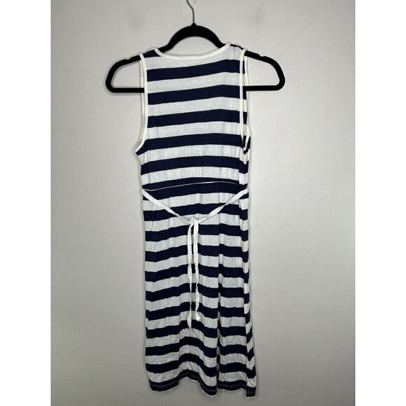 Tommy Hilfiger Sleepwear Dress Womens Blue White Stripe Sleeveless Size Small - Picture 13 of 14